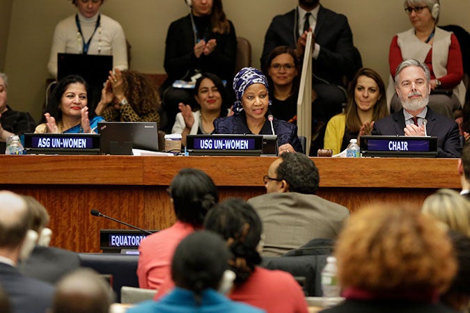 Press Release Un Commission On The Status Of Women Provides Roadmap To Womens Full And Equal 